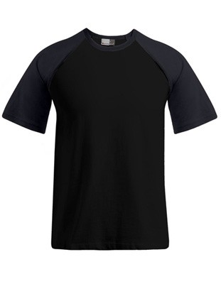 Men`s Raglan T Black_Charcoal