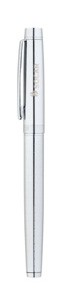 Kappen-Rollerball Rum | Metallschaft gläzend | Karo Design_silber