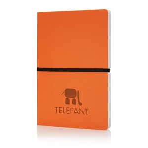 Deluxe Softcover A5 Notizbuch orange