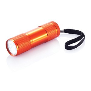  Aluminiumtaschenlampe hell rot