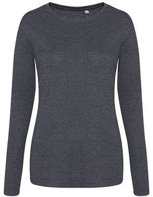 Women´s Tri-Blend T Heather-Charcoal