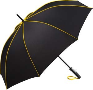Fa-4399 AC-Midsize-Stockschirm_schwarz-gelb