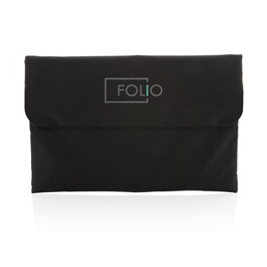 verschließbares 15.6" Laptop-Sleeve schwarz