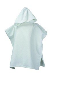 L-AR819 Badeponcho mit Kapuze