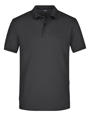 Men`s Elastic Polo Black