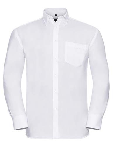 Men`s Long Sleeve Classic Ultimate Non-Iron Shirt_White
