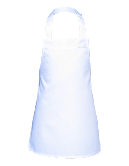 Barbecue Apron for Children_White