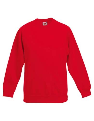 Kids Premium Raglan Sweat_Red