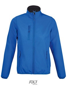 Damen Softshell Jacke Royal-Blue