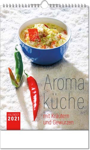 Bildkalender deutsch AROMAKÜCHE mit Wire-O