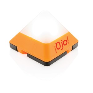 Die Laterne dreiecksform aus ABS orange