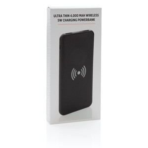 Ultradünne 4.000 mAh 5W Wireless schwarz