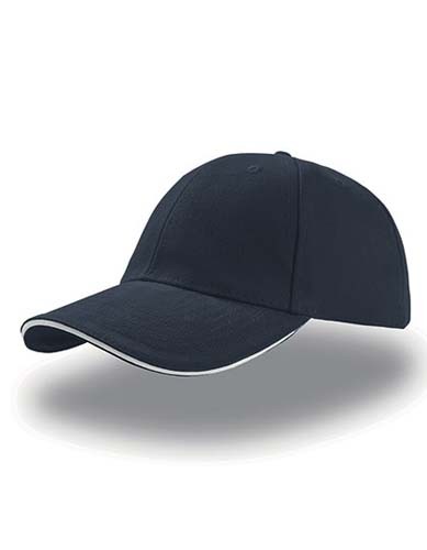 Liberty Sandwich Cap_Navy_White
