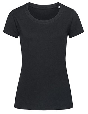 Crew Neck Women Black-Opal