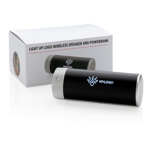 Lautsprecher und Powerbank 