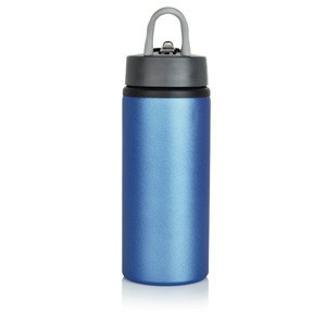 Aluminium Sportflasche blau