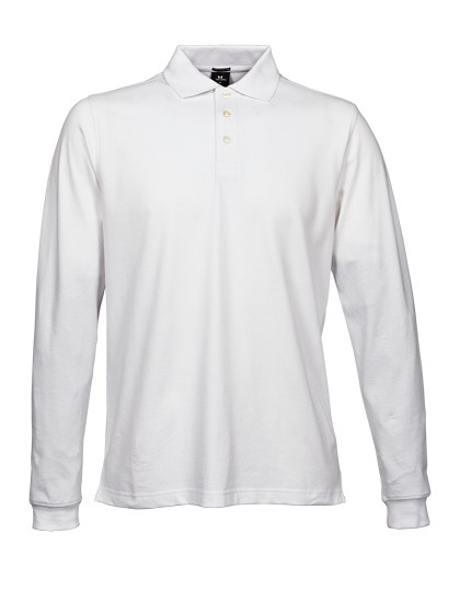 L-TJ1406 Luxury Stretch Long Sleeve Polo