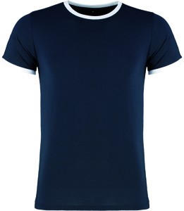 L-K508 Fashion Fit Ringer Tee