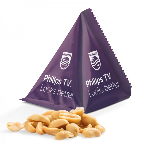 Snack Tetraeder, Erdnüsse