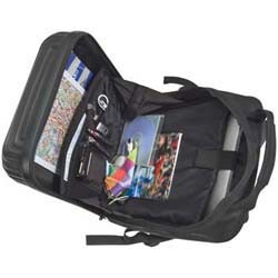 Laptop-Rucksack mit Hartschale auf der Vorderseite