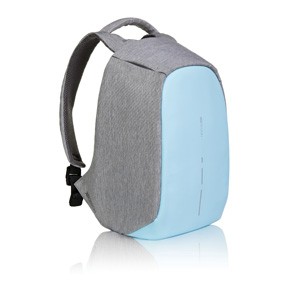 Anti-Diebstahl Rucksack blau-grau