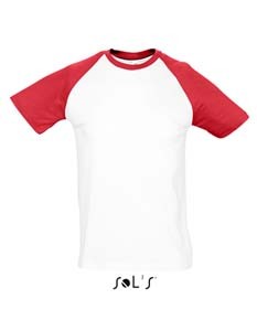 L140 T-Shirt Rundhals Kurzarm Mehrfarbig Meliert