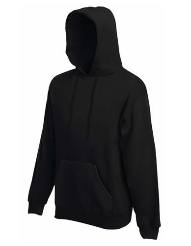 F421N Premium Hooded Sweat_Black