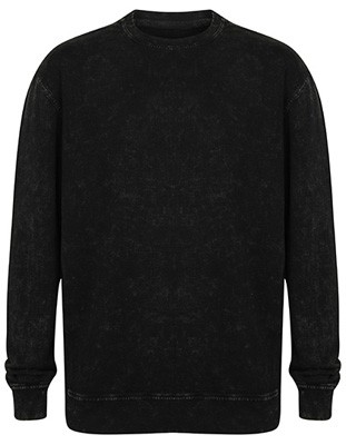 Washed Tour Sweat Washed-Black