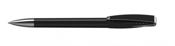 Kugelschreiber Cobra structure/high gloss Mmn schwarz