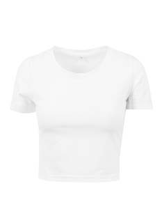 L-BY042 Ladies` Cropped Tee
