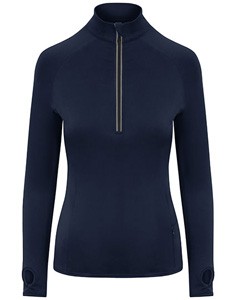 Reißverschlussoberteil Damen French-Navy