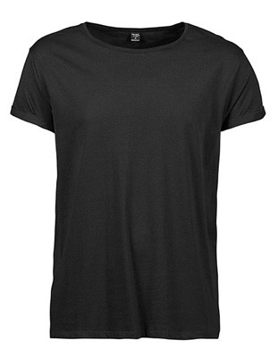  Roll-Up Tee Black