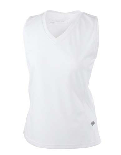 JN315 Damen Lauf T-Shirts-Ärmellos-V-Ausschnitt