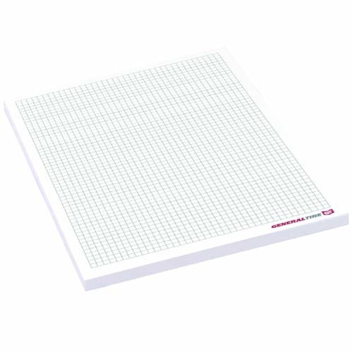 DIN A5 Schreibblock | 50 Blatt Papier 80g/m² holzfrei weiß