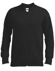 Full Zip Jacket Sweatjacken Black