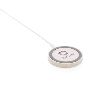5W Charging Pad aus Weizenstroh