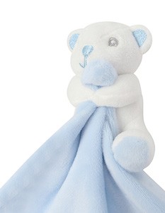 Baby Tier Tröster Mit Rassel Blue-Bear.