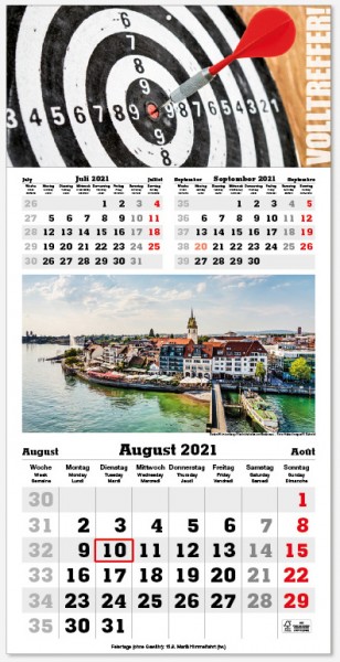 CLASSIC-BILDERPLANER 3 Monatskalender 
