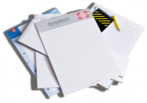 Schreibblöcke | 50 Blatt | DIN A7