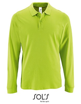 Men`s Long-Sleeve Apple-Green