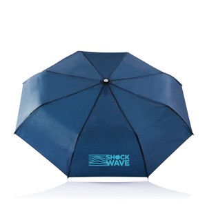 Taschenschirm 2 in 1 blau