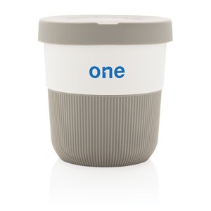 Coffee-To-Go 280ml grau/weiß