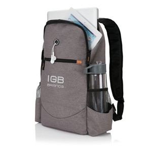 Duo Tone Rucksack, PVC-frei grau