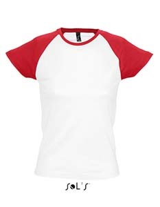 L195 T-Shirt Rundhals Kurzarm Nackenband