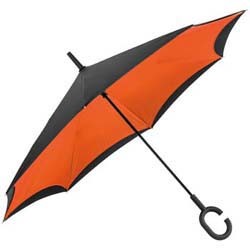 Umgekehrter Regenschirm_orange