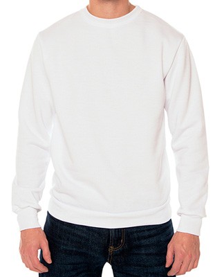 Crew Sweatshirt White.