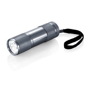 Aluminiumtaschenlampe schwarz