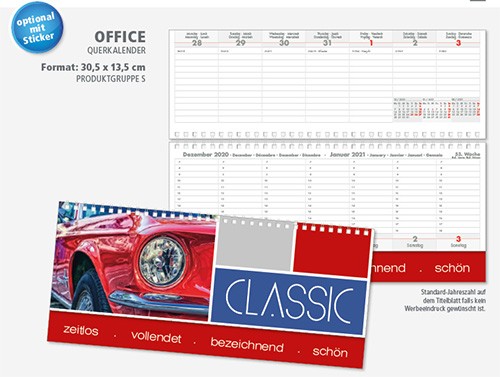 Querkalender Office