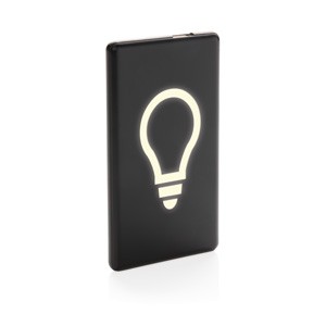 Leuchtende 4.000 mAh-Powerbank