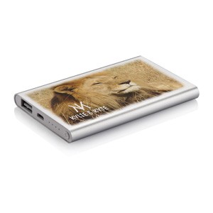 4.000 mAh Powerbank weiß